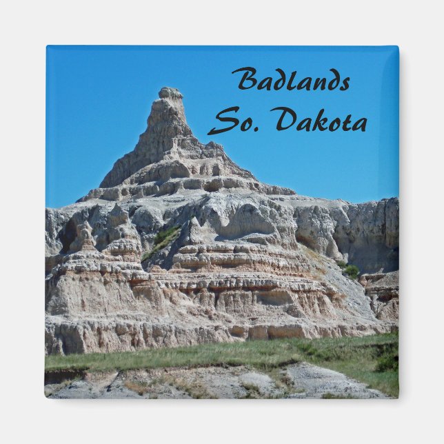 Badlands nationalpark, South Dakota Magnet (Framsidan)
