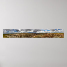 Badlands nationalpark, South Dakota Poster