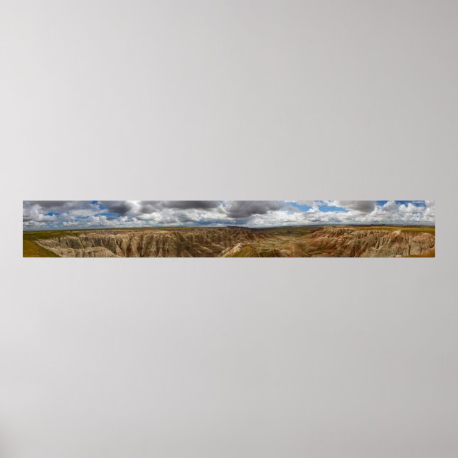 Badlands nationalpark, South Dakota Poster (Framsidan)