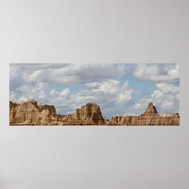 Badlands nationalpark, South Dakota Poster (Framsidan)