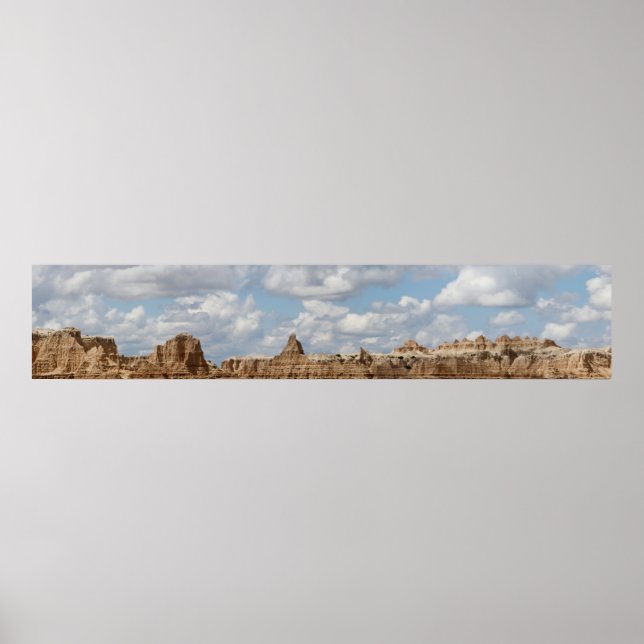Badlands nationalpark, South Dakota Poster (Framsidan)