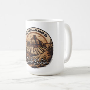 Badlands nationalpark South dakota resa Kaffemugg