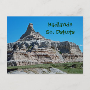 Badlands nationalpark, South Dakota Vykort