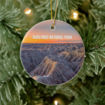 Badlands nationalpark Souvenir Ornament