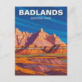Badlands nationalpark Souvenir Vykort