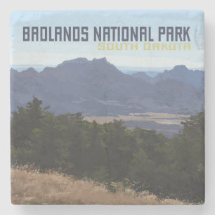 Badlands nationalpark Stone Underlägg
