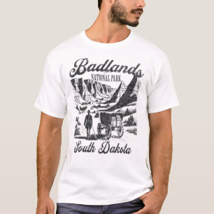 Badlands nationalpark t shirt