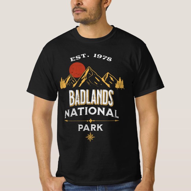 Badlands nationalpark t shirt (Framsida)