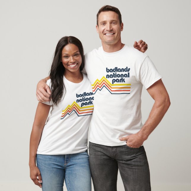 Badlands nationalpark t shirt (Unisex)