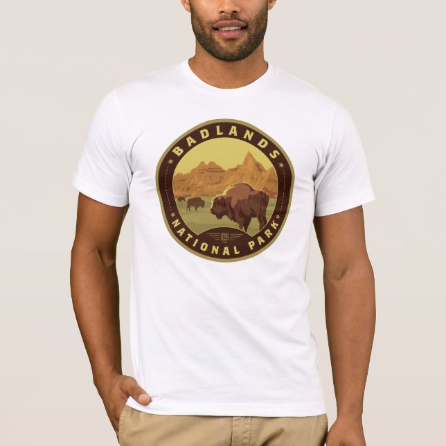 Badlands nationalpark t shirt (Framsida)