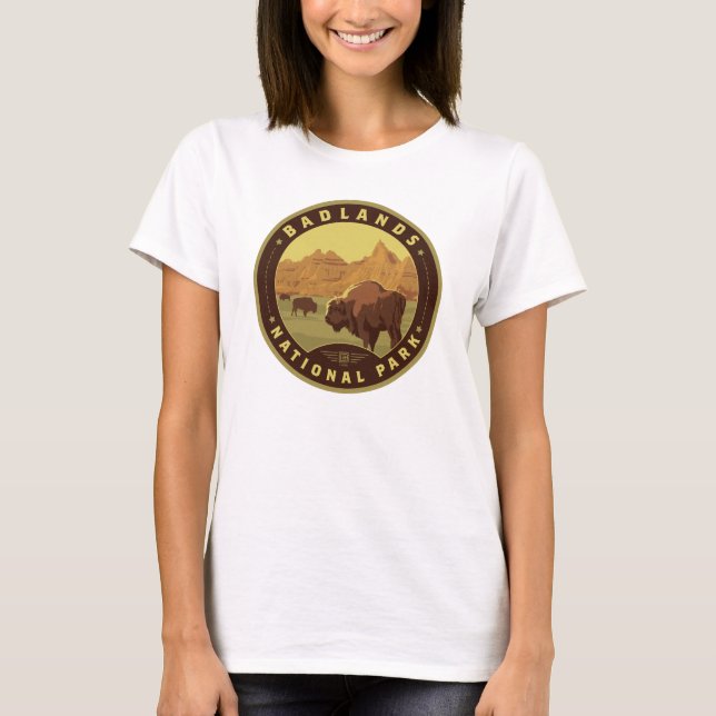 Badlands nationalpark t shirt (Framsida)