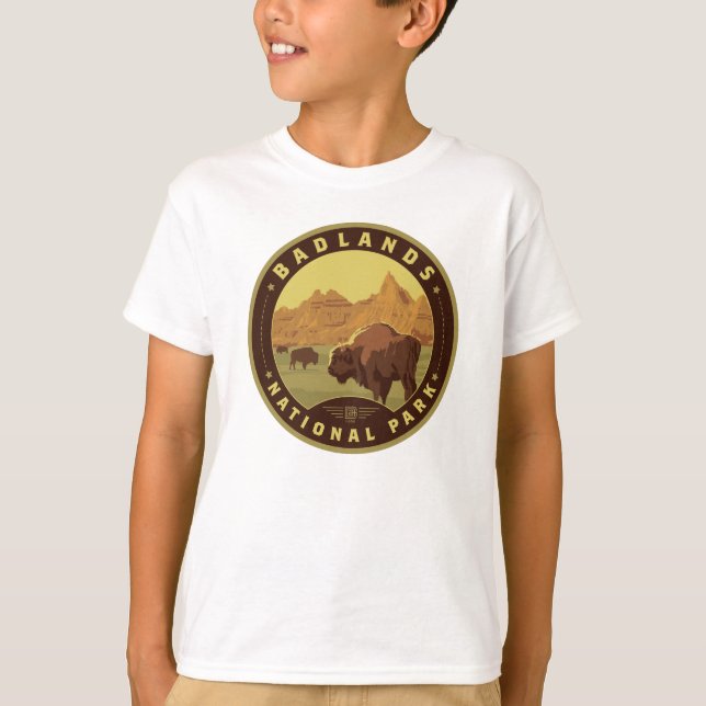 Badlands nationalpark t shirt (Framsida)