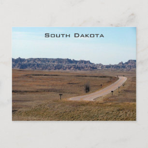 Badlands nationalpark vykort