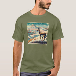 Badlands nationalpark Winter Souvenir Gift T Shirt