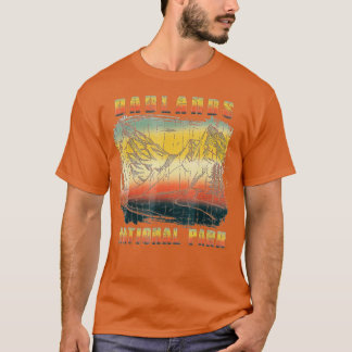 Badlands nationalparks Vintage T T Shirt