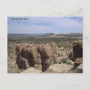 Badlands New mexico Vykort