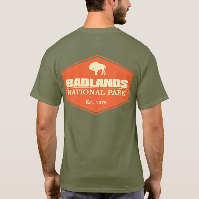 Badlands NP 3 T Shirt (Baksida)