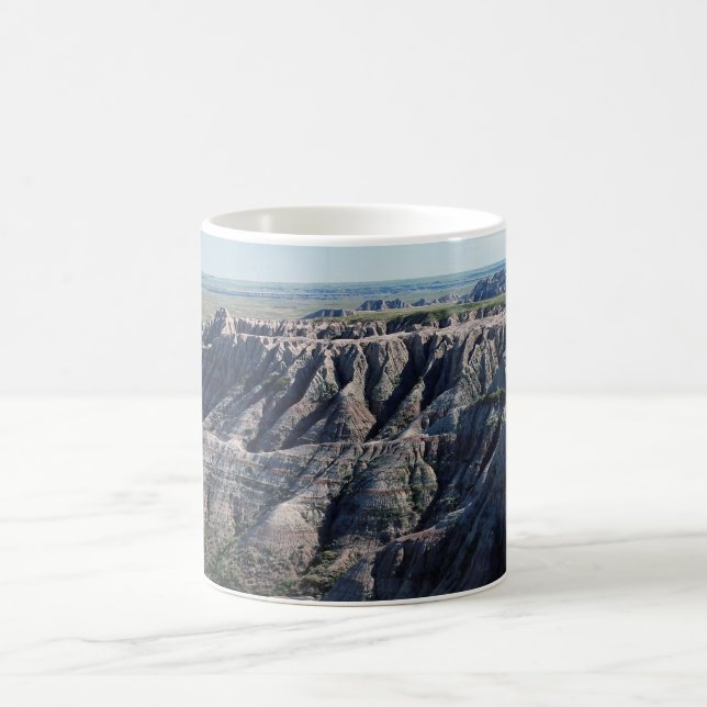 Badlands, South Dakota Kaffemugg (Center)