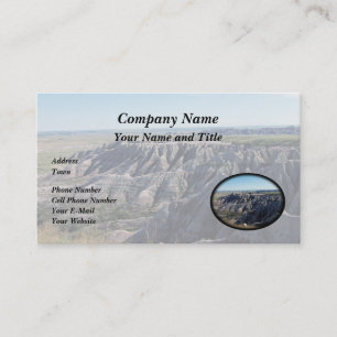 Badlands, South Dakota Visitkort