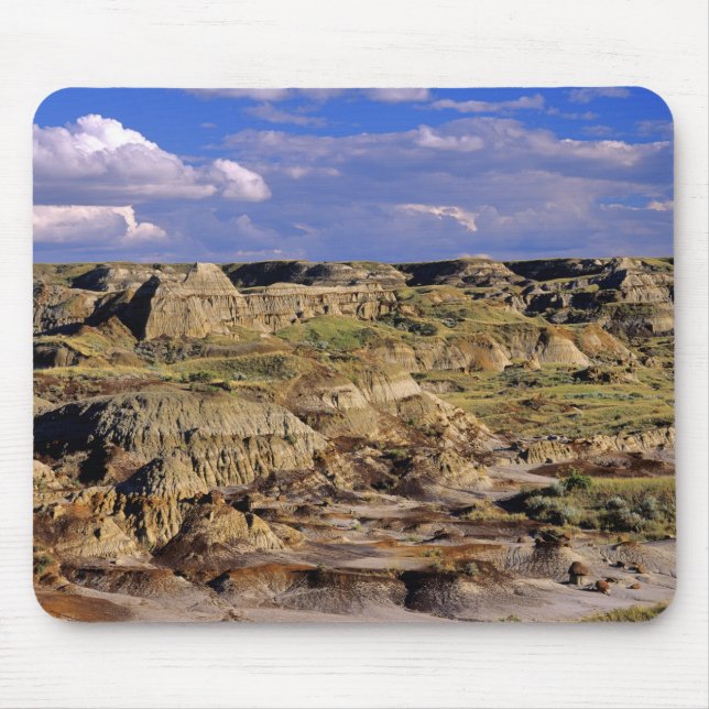 Badlands vid Dinosaur Provincial Park i Alberta, 2 Musmatta (Framsidan)