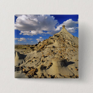 Badlands vid Dinosaur Provincial Park i Alberta, 3 Knapp