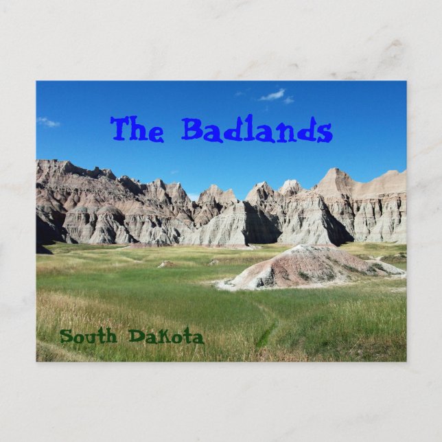 Badlands Vykort (Framsida)