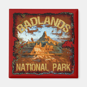 Badlandsnationalpark Magnet