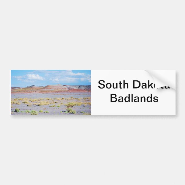 "Badlandsnationalpark" samling Bildekal (Framsidan)