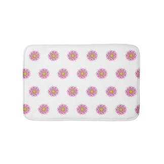 Badmat med Mandala Design Badrumsmatta
