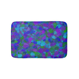 Badmatta för Peacock Färg Badrumsmatta