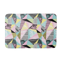 Badmattor av geometriskt Mönster