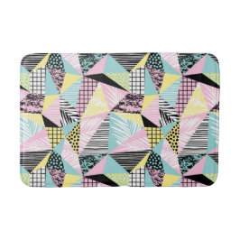 Badmattor av geometriskt Mönster Badrumsmatta