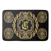 Badmattor för Monogram C skräddarsy