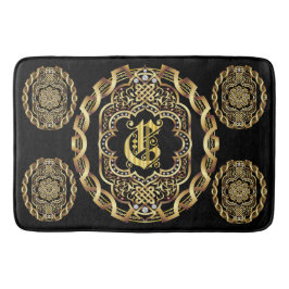 Badmattor för Monogram C skräddarsy Badrumsmatta