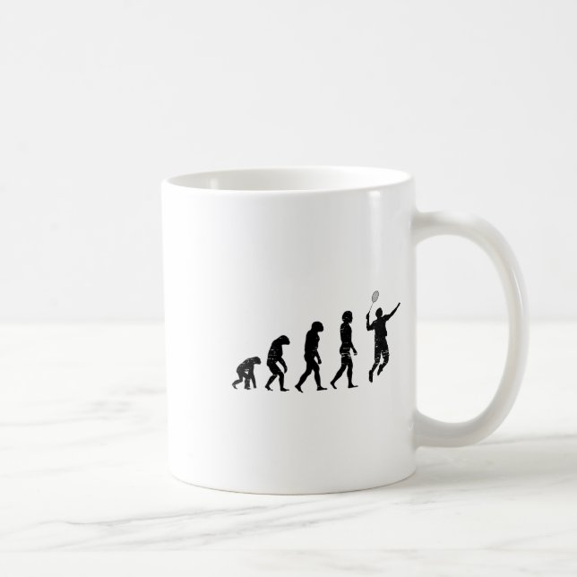 Badmincado Badminton Player Shuttle Kaffemugg (Höger)