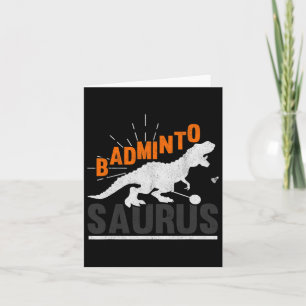 Badminto Saurus Rex Birdie Shuttle Dinosaur Badmin Kort