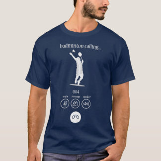 Badminton 19 t shirt