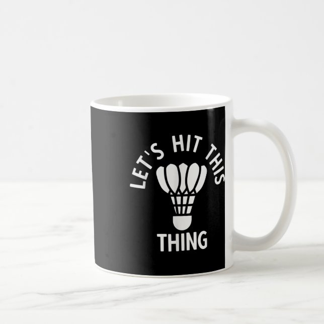 Badminton 1  kaffemugg (Höger)