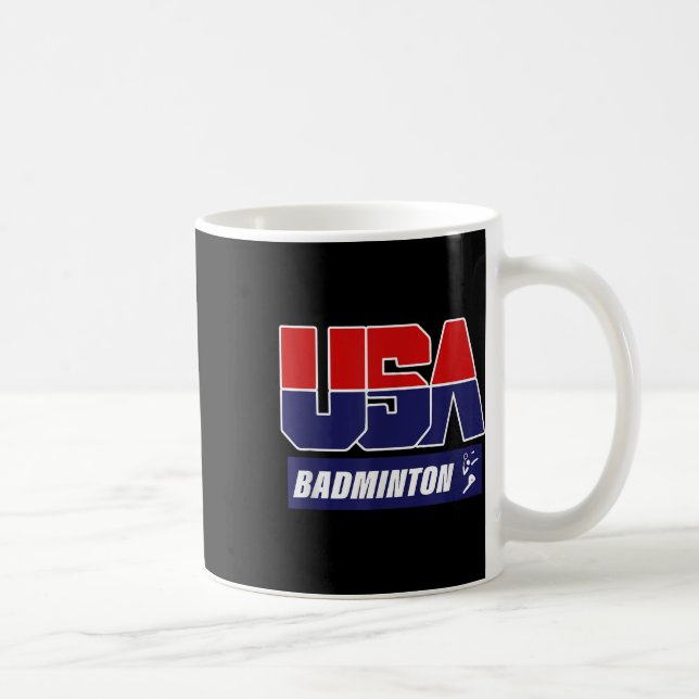 Badminton 2021 USA  Kaffemugg (Höger)