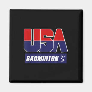 Badminton 2021 USA Magnet
