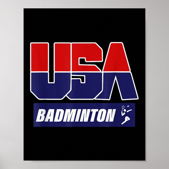 Badminton 2021 Usa  Poster (Framsidan)