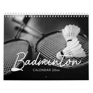 Badminton 2022 Wall Calendar Kalender