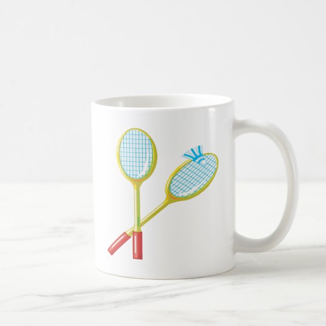 Badminton 3 kaffemugg (Höger)