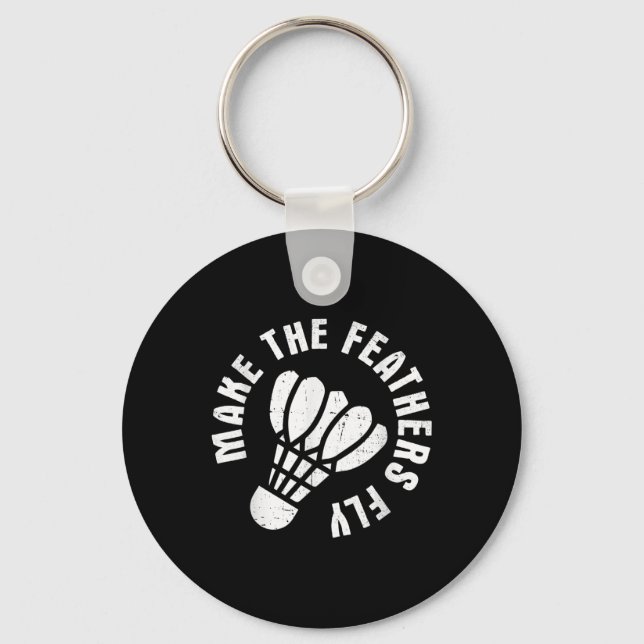 Badminton 4  nyckelring (Framsida)