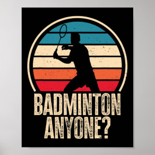 Badminton All Badminton Älskare Poster
