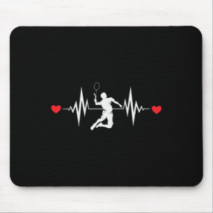 Badminton Älskare Heartslag Clothing Musmatta