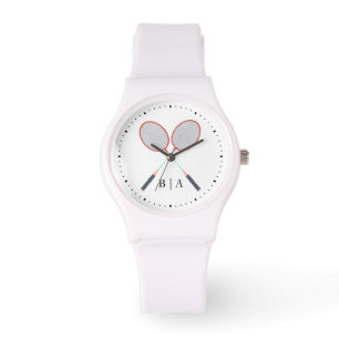 Badminton Anpassningsbar Monogram Wrist Armbandsur