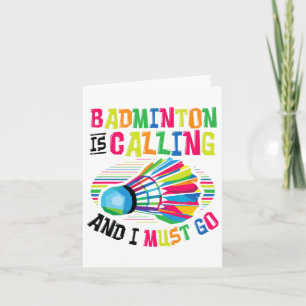Badminton anropar Badminton Kort