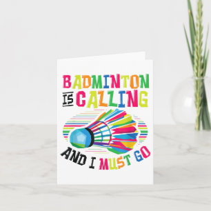 Badminton anropar Badminton Kort