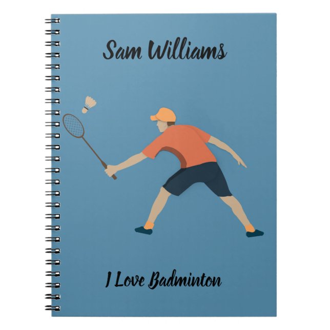 Badminton Anteckningsbok (Framsidan)